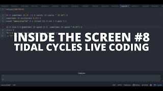Nabìr - Breakcore Noise Stuff (TidalCycles performance) | Inside the screen #8