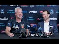 Dean Vickerman announces departure from United - Press Conference
