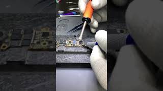 Fácil Técnica para extraer IC de iPhone preheat Reballing Repair