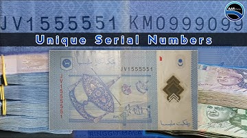 Unique Banknote Serial Numbers