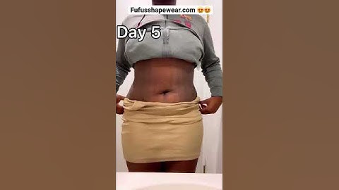 I wore a waist trainer everyday for 5 days! #shorts