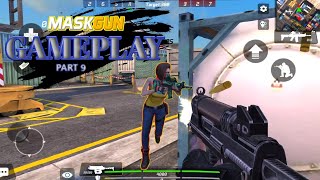 GAMEPLAY IN PART 9 👺|| MASKGUN MULTIPLAYER FPS MOBILE-FREE SHOOTING GAME 2023||ANDROID-IOS☠️ screenshot 3