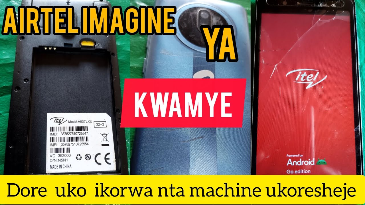 NTA MACHINE ,PC DORE UKO WAYIKORA YA KWAMYE
