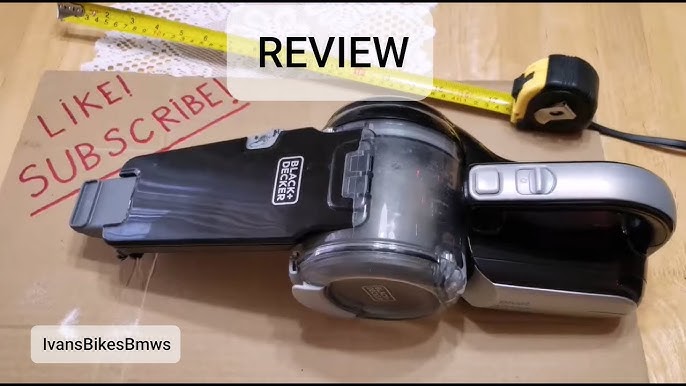 Black+Decker BDH2000PL MAX Lithium Pivot Vacuum Review 