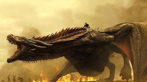 DAENERYS AND DRAGONS- ALL SCENES - SEASON 1-7