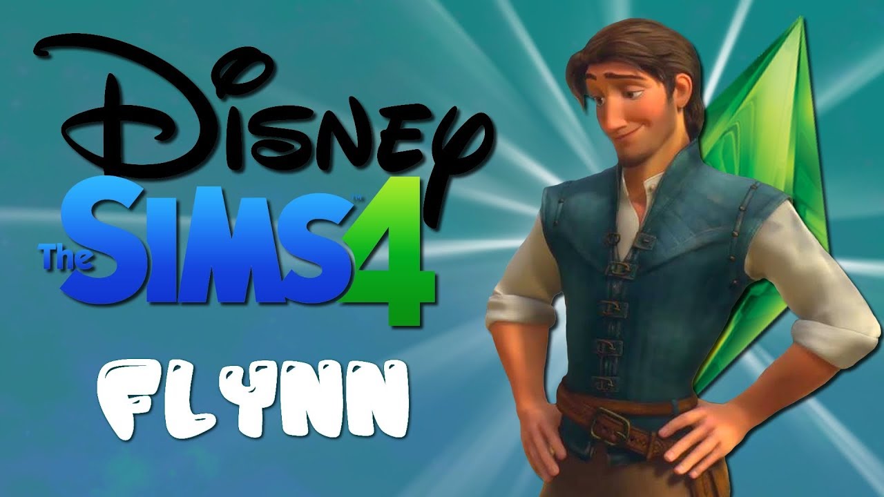 Disney dans les Sims 4 | Flynn Rider ! - YouTube