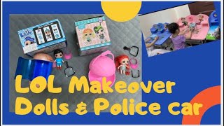 Lol Make Over Doll Police Car