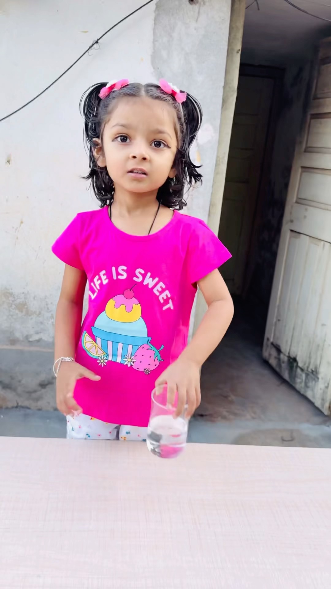 Tooktook aur mummy pani pite hi kya ho gya?