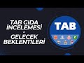 Tab Gıda ( #TABGD ) Hisse Analizi