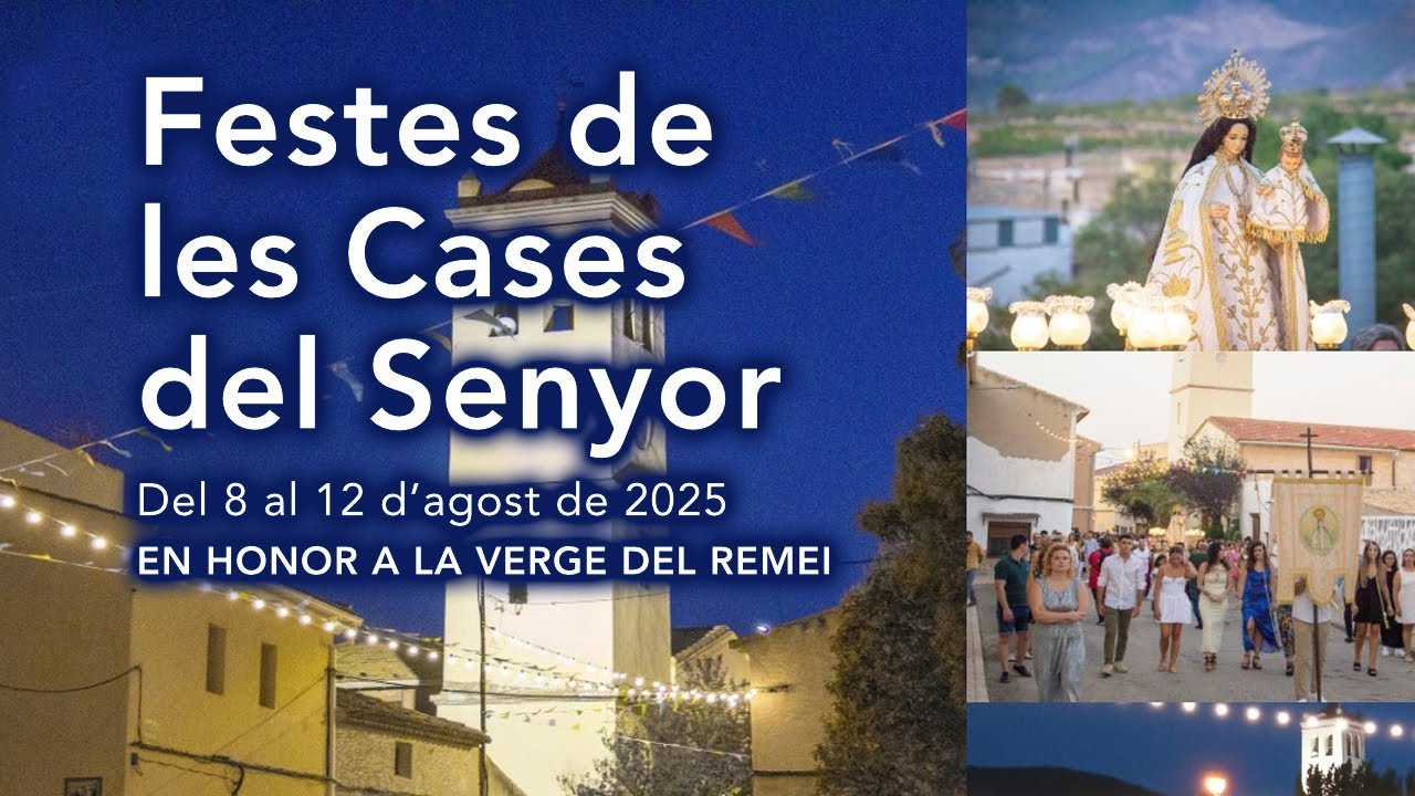 FIESTAS DE LAS CASAS DEL SEÑOR 2025