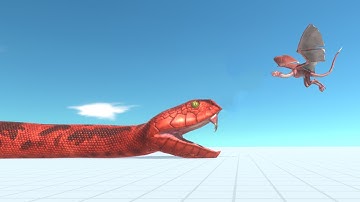 GIANT REMASTERED TITANOBOA vs EVERY UNIT - Animal Revolt Battle Simulator