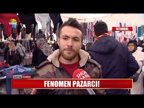 Fenomen pazarcı!