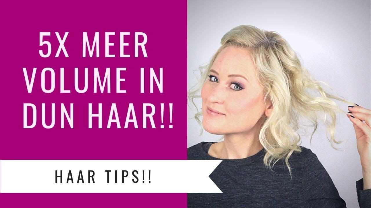 5 Dun Haar Tips Voor Meer Volume!! | Dazzling Beauty - Youtube