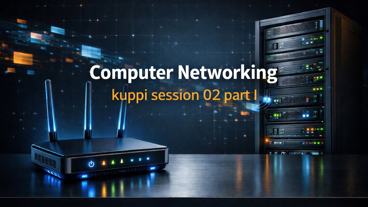 Computer Networks Kuppiya 2 part i : DataTransmission Fundementals (1st year 2nd sem)