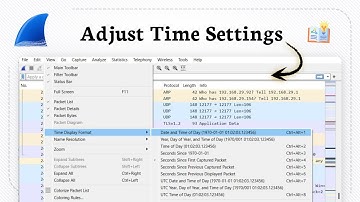 Hoe de tijdzone in Wireshark te wijzigen (Schedule Adjust)