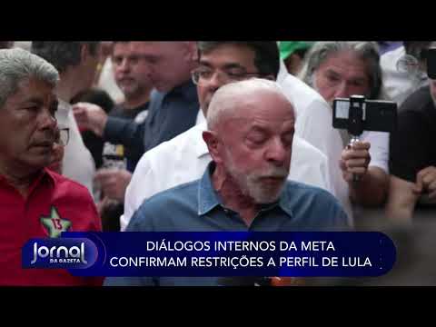 Internal Meta messages point to restrictions on Lula's profile