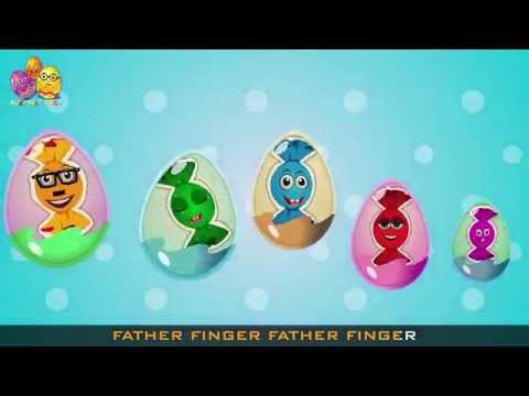 Toffee Surprise Egg | Surprise Eggs Finger Family | Surprise Eggs Toys