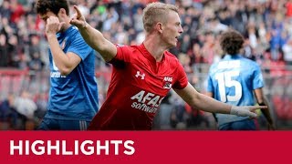 Highlights AZ - Feyenoord | Eredivisie