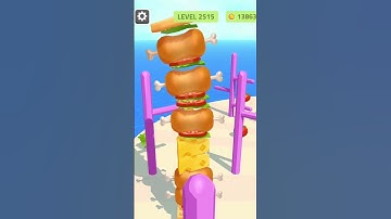 Sandwich Runner 3D Android iOS Gameplay lvl 2515-2 #gaming  #gameplay #games