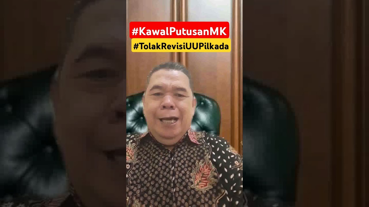 Putusan MK No.60/20024 Dinilai  Mampu  Mencegah Resiko Terkonsentrasinya Kekuasaan pada Kelompok***