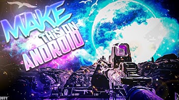 How to make this awesome thumbnail || Make this on android || COD MOBILE thumbnail tutorial