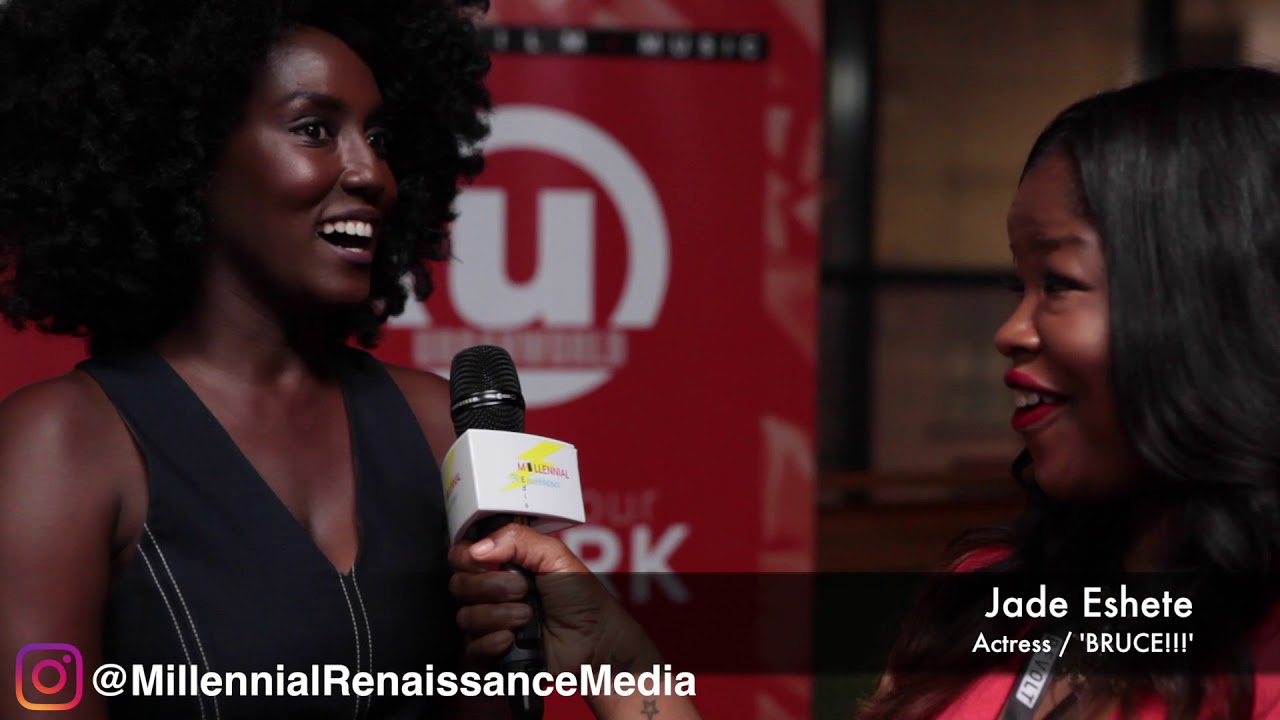 JADE ESHETE, Guyanese and Ethiopian Actress talks new film 'BRUCE!!!'