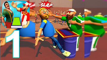 Slap Fight The Slap Game Gameplay Walkthrough Part 1 Level 1-8 (IOS/Android)