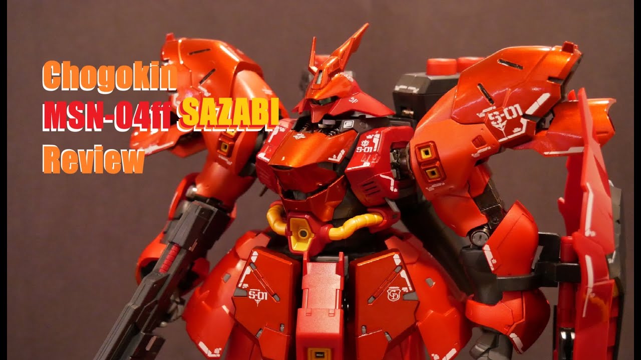 Mobile Suit Gundam Char's Counterattack Chogokin MSN-04FF Sazabi