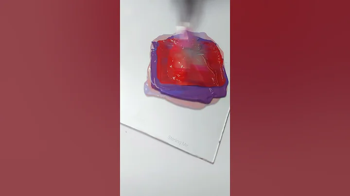 Paint Mixing | Color Mixing Mix Shades of Red Wine #easyart #acrylicpainting#paintmixing#colormixing