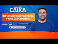 Concurso cef informtica essencial para cesgranrio  concursos gg