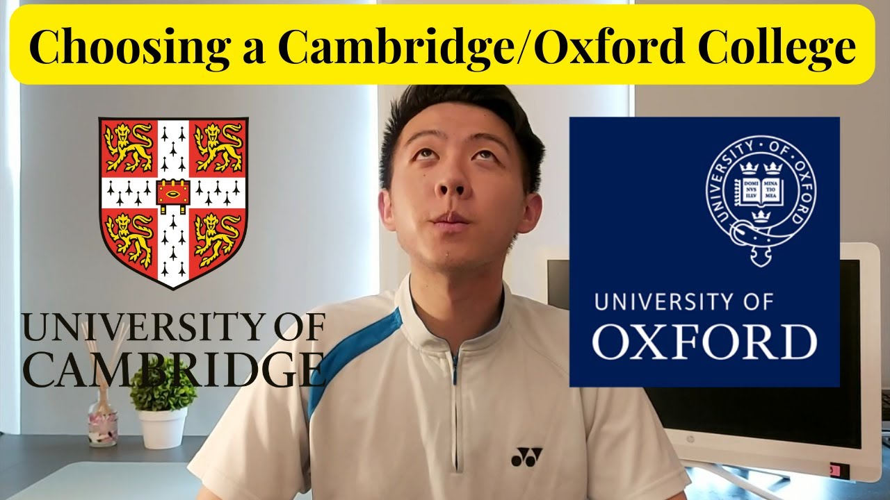 The CORRECT Way To Choose A College At Cambridge University YouTube The CORRECT Way To Choose A College At Cambridge University YouTube