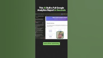 Generate entire Google Analytics dashboard in minutes with Claude
