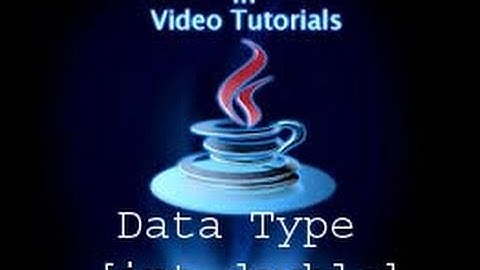 Java Data Types  [int, double]