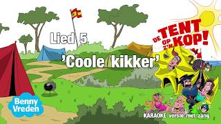 Video thumbnail of "Lied 5 (karaoke met zang) Coole kikker - van musical De tent op z'n kop!"