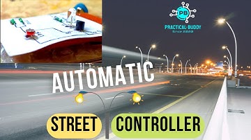 Automatic Street Light #controller using #bjt & #ldr #sensor on #proteus | #diyprojects #fets #fet 