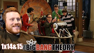 It's A Time Machine!! The Big Bang Theory 1x14&15 Reaction Brit Reacts