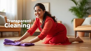 4K Try On Haul Transparent Cleaning Tutorial Girl Get Ready With Me In 4K - Try On Haul