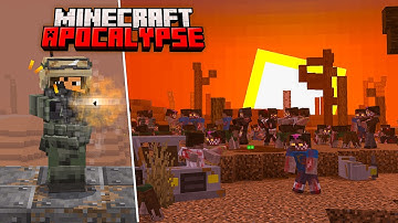 BEST Zombie Apocalypse MODS/ADDONS For MCPE 1.21+