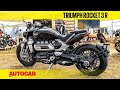 2019 Triumph Rocket 3 R Walkaround : #IBW2019 | First Look | Autocar India