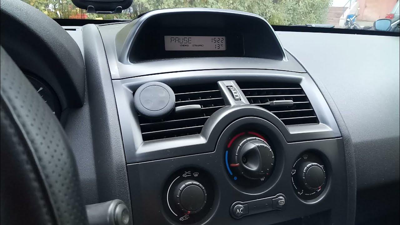 How to Pair an iPhone to the Bluetooth system in a Renault Megane - YouTube