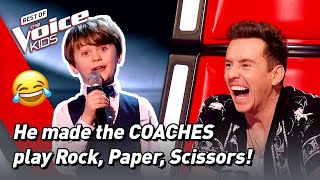This 7yearold is the FUNNIEST and CUTEST talent EVER in The Voice Kids!  | The Voice Stage #76