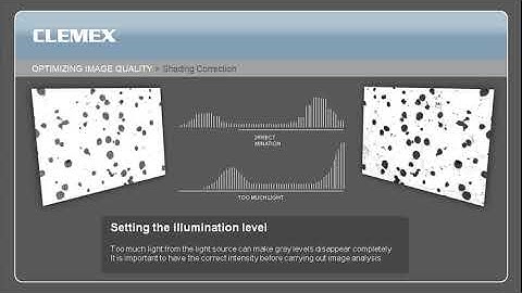 Clemex: Shading Correction