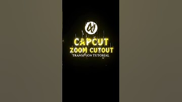 CAPCUT | ZOOM CUTOUT TRANSITION TUTORIAL 🔥💀 || #shorts #tutorial