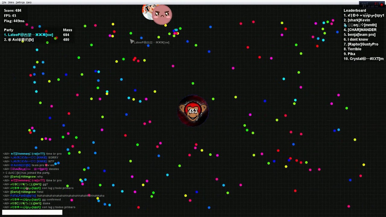 ♣Gota.io ♥Como hacer MiniPoPsplit♥