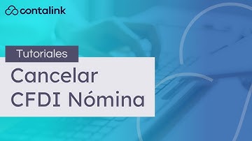 Cancelar CFDI Nómina