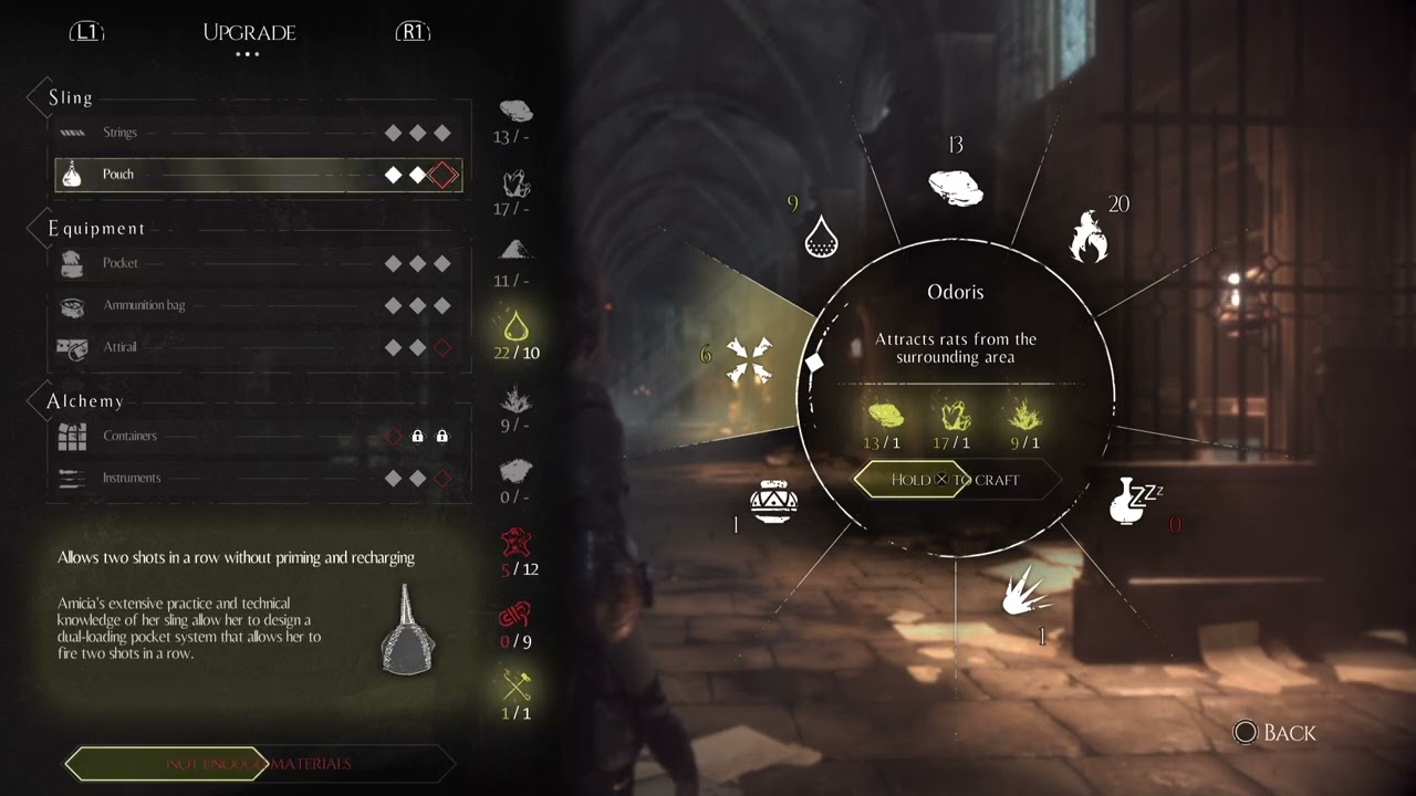 Handfull of pockets 🏆 trophy. A Plague Tale: Innocence on PS5. (Trophy Tip in description)