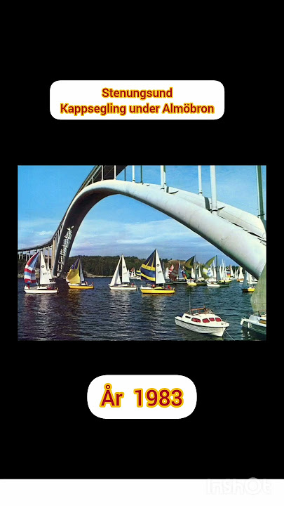 Stenungsund Kappsegling under Almöbron 1983