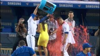 Gotta See It: Hazel Mae barely dodges Gatorade bath