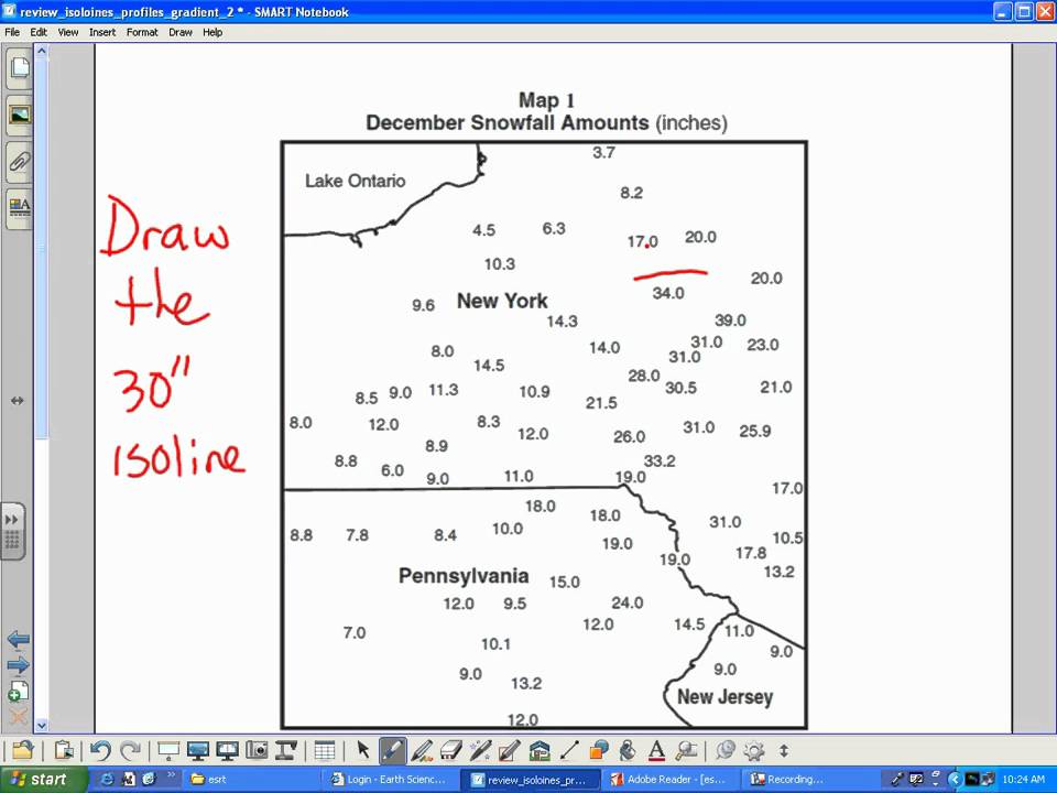 video tutorial drawing isolines - YouTube