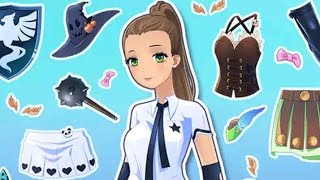 Fantasy Avatar Anime dress up game for girls android gameplay fashion show gaming dress up screenshot 3